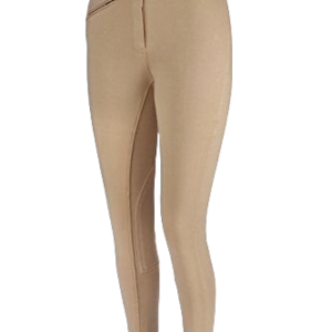 beige & black breeches