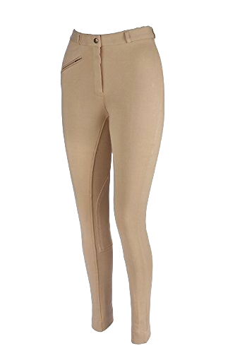 beige & black breeches