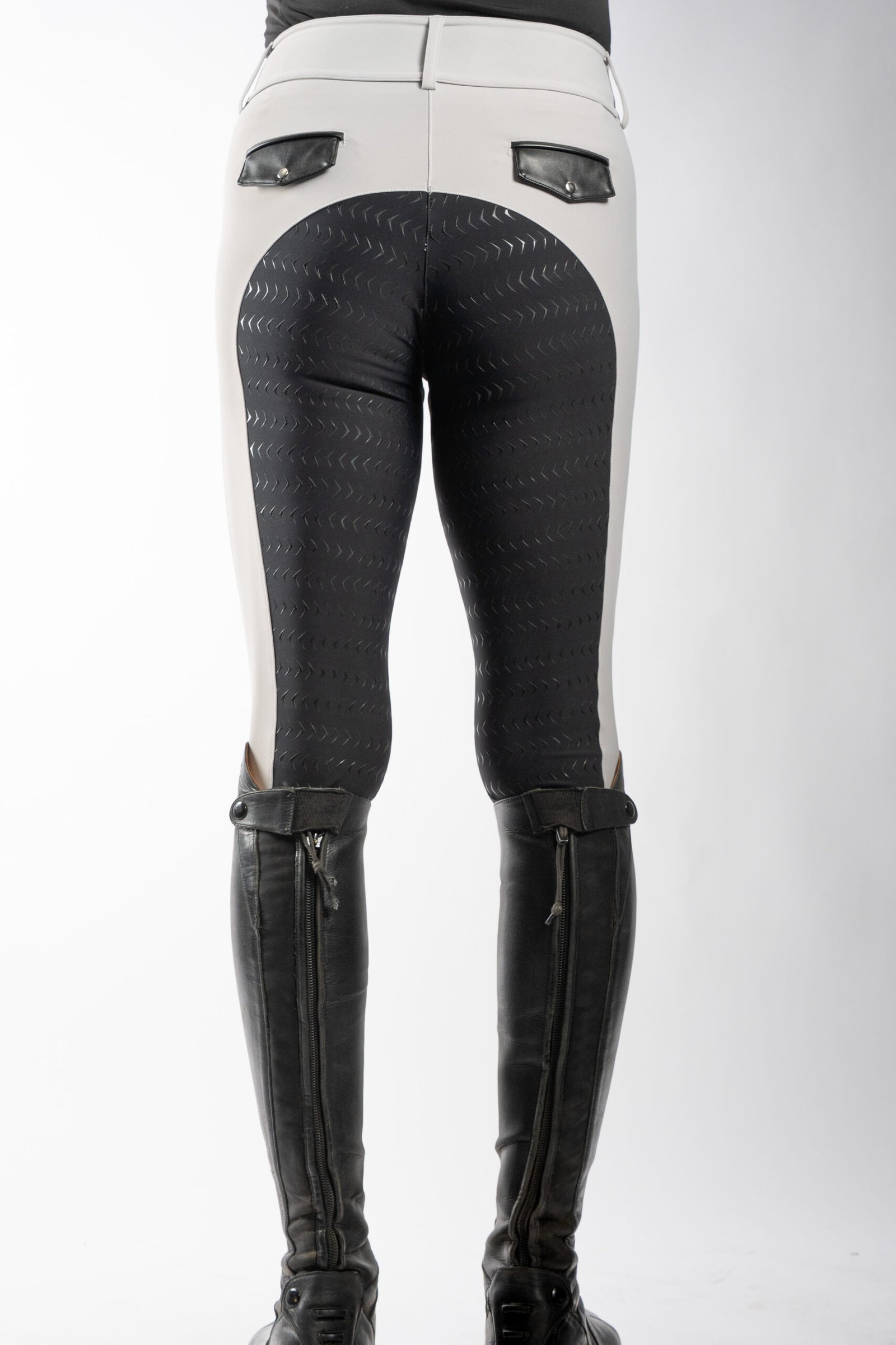 Signature Breeches Gray - Full Seat - Image 2